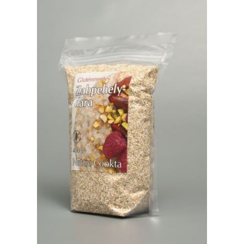 Nature cookta gluténmentes zabpehelydara 400 g